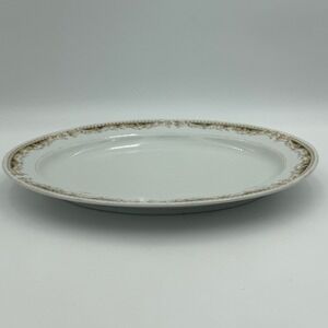 Signature Collection Queen Anne Oval Serving Platter Select Fine China Japan 14"